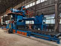 Machine de sablage à bande de treillis métallique certifiée CE Zhiling pour coffrage en aluminium