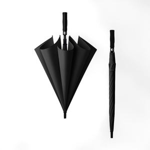 Parasol de plage inversé moderne et simple anti-UV, grand format, de haute qualité, luxueux, avec structure en fibre de verre à 10 baleines, idéal pour les voyages et la pluie - Product Image 2