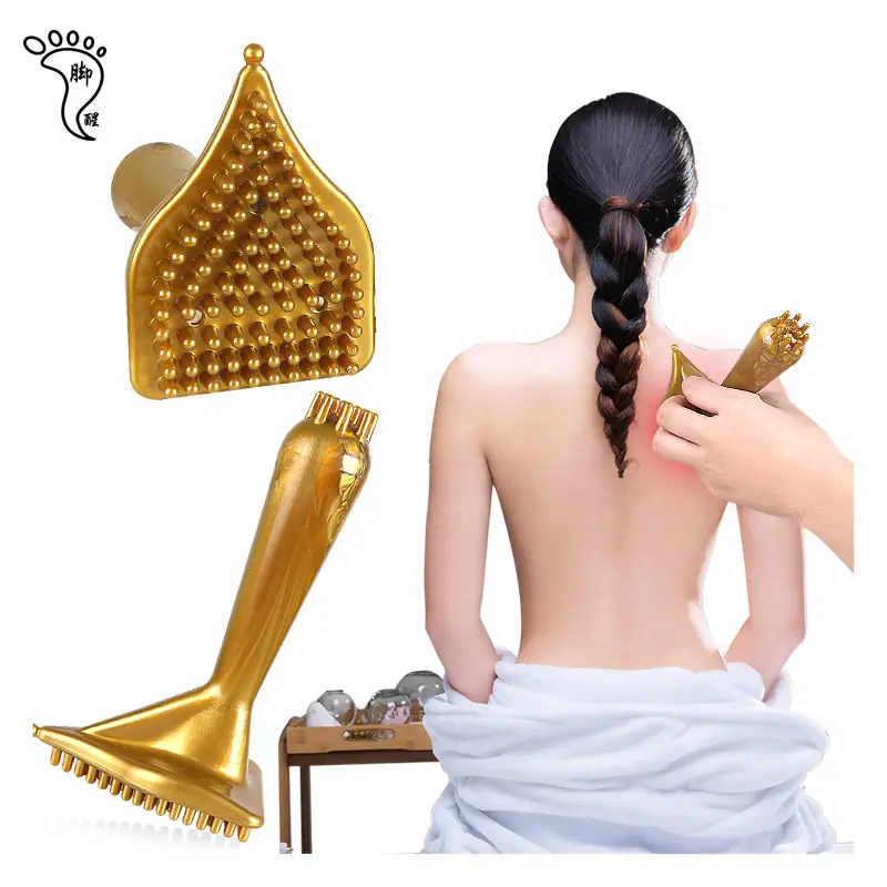 Brosse de massage méridienne avec aimant, planche à gratter, huile essentielle pour le massage du corps, 1 pièce, offre spéciale, 2020