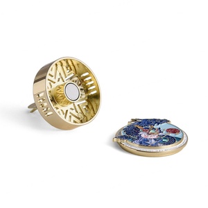 Difusor de Coche con Tapa y Base de Color Rosa Azulado, Regalo Festivo - Product Image 5