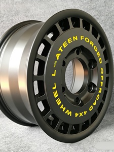Jantes tout-terrain forgées en alliage X728 avec finition noire et multi-PCD pour EuroTurbo <span class=keywords><strong>Shanshan</strong></span> et Ousheng 2045/46 - Product Image 3