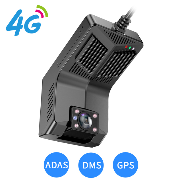 ODM Customizable 4G Fleet Dashcam for Forklift ADAS DMS GPS tracker 1080P with Monitor Loop Recording Car Black Box D70A
