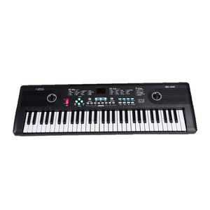 Cheap Price Portable Electric Piano <strong>Keyboard</strong> LCD Screen Low MOQ Compact 61 Key <strong>Keyboard</strong> Piano With 16 Tones - Product Image 1