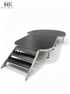 Factory Direct Sale Aluminum <b>Stage</b> <b>Platform</b> for Event Outdoor Concert Non-Slip Surface <b>Stage</b> - Product Image 1