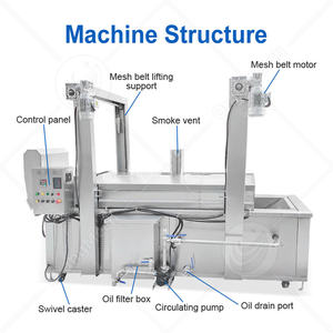 Máquina Industrial ORME para Freír Nuggets <span class=keywords><strong>de</strong></span> <span class=keywords><strong>Pollo</strong></span> y Cebolla, Freidora Automática <span class=keywords><strong>de</strong></span> Chips <span class=keywords><strong>de</strong></span> Plátano, Freidora <span class=keywords><strong>de</strong></span> Falafel - Product Image 2