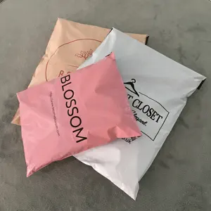 Emballage de vêtements résistant à la déchirure, Logo personnalisé imprimé, sacs en plastique, sacs de courrier, sac postal pour l'expédition de vêtements