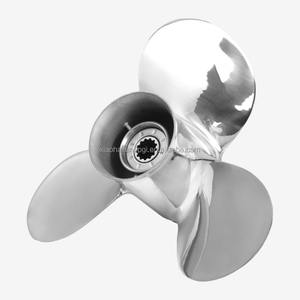 Elica Fuoribordo Little Dolphin per Yacht, Accessori Nautici in Acciaio Inox 316 Argento, 3 Pale, Servizio OEM, 1 Pezzo - Product Image 5