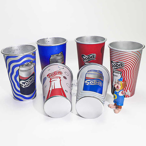 Tùy chỉnh thiết kế 450ml tái sử dụng kim loại đổi màu trong cốc lạnh uống không thể phá vỡ cốc bia màu thay đổi Cốc nhôm - Product Image 2