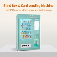 Distributeur automatique vertical de grande taille pour boîtes mystères et cartes TCG, idéal pour les centres commerciaux et le commerce de détail