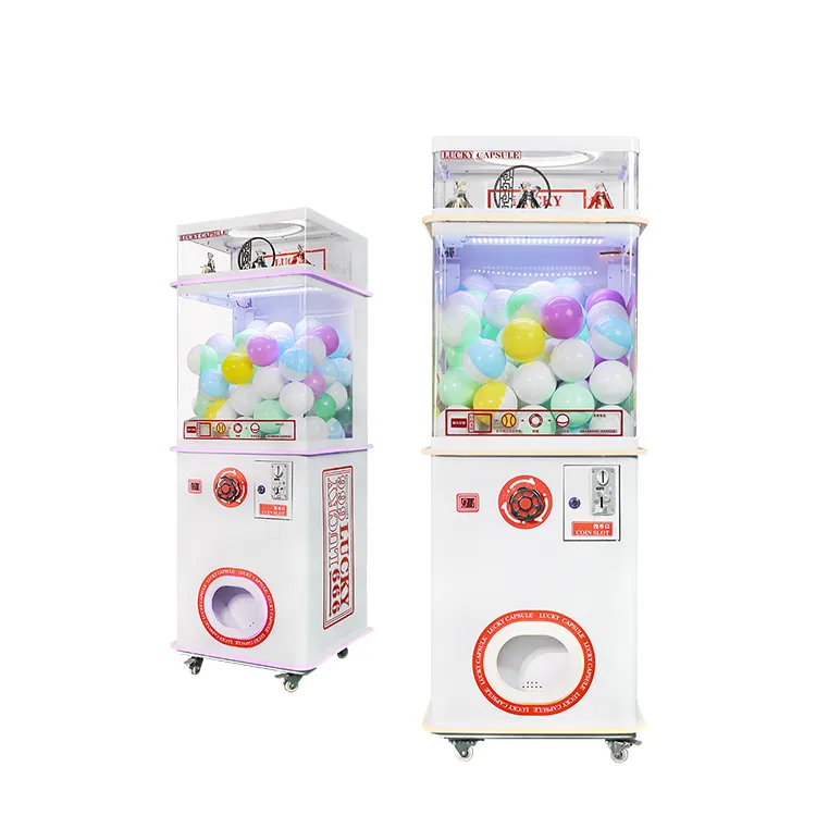 Vendita diretta in fabbrica di piccoli distributori automatici di giocattoli Self-Service a sorpresa scatola regalo macchina per uova di torsione