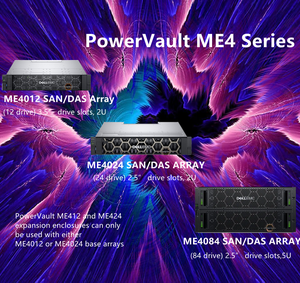 Caja de expansión de rack de 24 unidades 2U PowerVault ME424 Caja de almacenamiento de red de 24 unidades 2U - Product Image 4