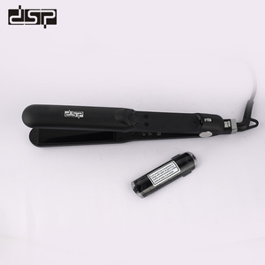 เครื่องหนีบผมและม้วนผม DSP 2 in 1 แบบไฟฟ้า ร้อนเร็ว ใช้ไอน้ำได้ เหมาะสำหรับทุกสภาพเส้นผม - Product Image 4