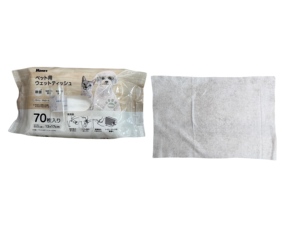 Lingettes humides pour animaux de compagnie, lingettes humides pour chats et chiens, nettoyage des taches, des poils, des fesses - Product Image 4