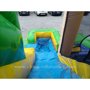 Sistema de entretenimiento <span class=keywords><strong>Saltarin</strong></span> trampolín Toboganes, Juego hinchable al Aire libre - Product Image 4