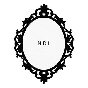 <b>Gold</b> Plated Finishing Decorative Metal Wall <b>Mirror</b> Frame Embossed Design Wall Decoration Stylish Wall <b>Mirror</b> For Hotel or Home - Product Image 5