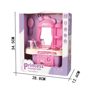 Enfants maquillage beauté bricolage <span class=keywords><strong>Dressing</strong></span> avec miroir fille jouets maquillage commode Table maquillage jouets - Product Image 6