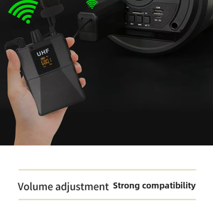 BHA UB02 Kablosuz Kulaklık/Yaka Mikrofonu UHF Taşınabilir Baş Üstü Mikrofon Öğretmen Konuşmacı Sahne Performansı Toptan OEM Logolu - Product Image 5