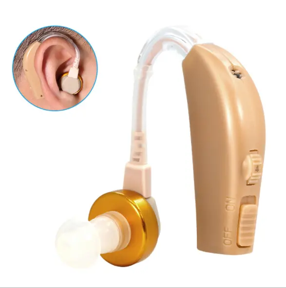 रिचार्जेबल मिनी हियरिंग एड कान ध्वनि एम्पलीफायर समायोज्य सहायता सुन पोर्टेबल कान सुनवाई बहरा के लिए बुजुर्ग audifonos