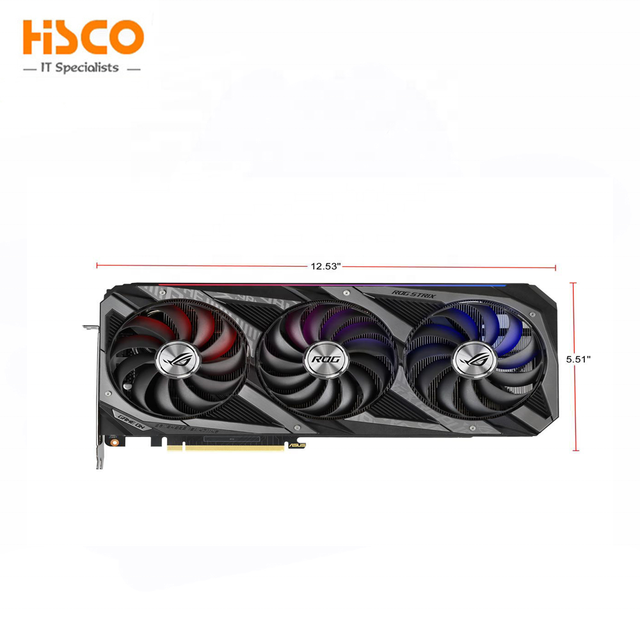 For ROG Strix GeForce RTX 3090 24GB GDDR6X PCI 4.0 SLI Support Video Card ROG-STRIX-RTX3090-O24G-GAMING