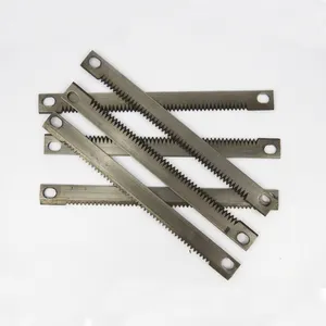 Durable Tooth Blades Double Edge Serrated Blade Knife For Packaging Machine