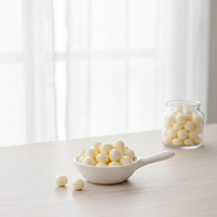 Bonbons ananas menthe faibles en calories et sans sucre, saveur fruitée, sachet de 200g, collation saine pour le bureau et le partage
