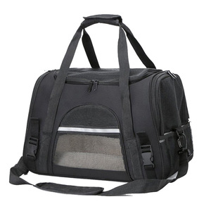 Transportín Portátil y Transpirable para Mascotas, Gatos y Perros Pequeños, Apto para Viajes en Auto y Uso al Aire Libre - Product Image 6