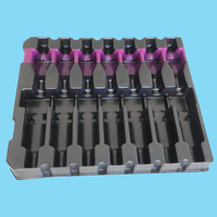 Bandeja de Plástico HDPE Apilable y Resistente para Transporte de Piezas de Automóviles de Gran Tamaño YZG