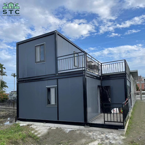 Casa Container Abitabile <span class=keywords><strong>in</strong></span> <span class=keywords><strong>Legno</strong></span> da 20ft e 40ft Flat-Pack, Container Residenziale Impermeabile <span class=keywords><strong>in</strong></span> Vetro, Ufficio <span class=keywords><strong>in</strong></span> Container Marittimo Modificato - Product Image 4