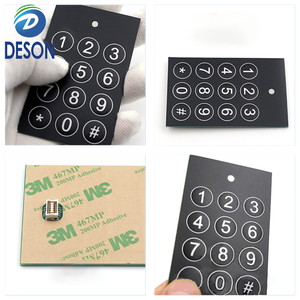 Commutateur à membrane en PET avec boutons en relief pour panneau d'impression plat flexible OEM Deson - Product Image 3