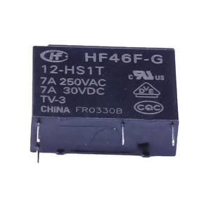 Relé de Potencia HF46F-G 12-HS1T 12V 4 pines 10A 277VAC, Categoría de Producto: Más de 2 Amperios - Product Image 1