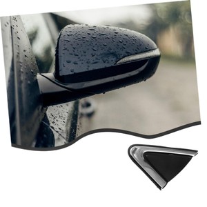 Ford Edge <b>Car</b> <b>Mirror</b> Triangle Plate 14.2cm Black ABS Replacement Part Rear Left Right Fitment - Product Image 3