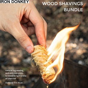 IRONDONKEY 30 adet yangın Starters kutusu açık Firemaking kömür sobası çakmak ateşleyici doğal çevre yemlemeye aracı - Product Image 2