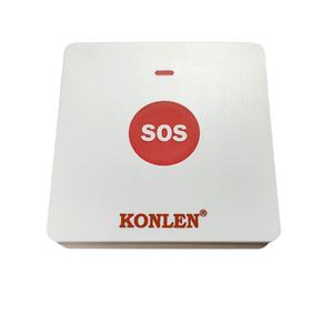 نظام إنذار طوارئ لاسلكي MHz مقاوم للماء زر استدعاء SOS لكبار السن تنبيه طبي جهاز أمان شخصي - Product Image 1