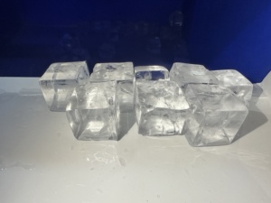 Vuông 50kg/24h <span class=keywords><strong>Ice</strong></span> Maker làm Cube máy cho nhà hàng cà phê sử dụng - Product Image 5