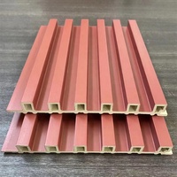 Panneau mural WPC fabricant vente pas cher prix bois et couleur unie WPC panneau mural marbre pour décoration murale