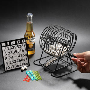 Juego de Mesa para Beber, Bingo, Máquina de Bingo para Bar, Máquina de Sorteo para Bar, Tarjeta de Bingo - Product Image 3