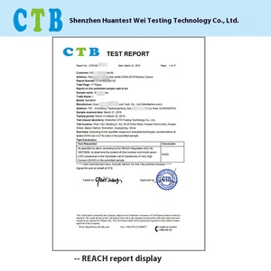 EU đạt phụ lục 17 Phthalate 7 p thử nghiệm sản phẩm em bé California 65 Phthalate phù hợp với CPSIA chứng nhận - Product Image 2