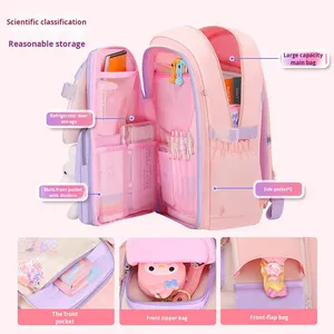2026 New Cross-border Spine-Protecting Lightweight School <b>Backpack</b> for Girls <b>Children</b> Wholesale - Product Image 2