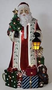 Papá Noel con 17 Luces y 10 Tiras de Luces - Product Image 3