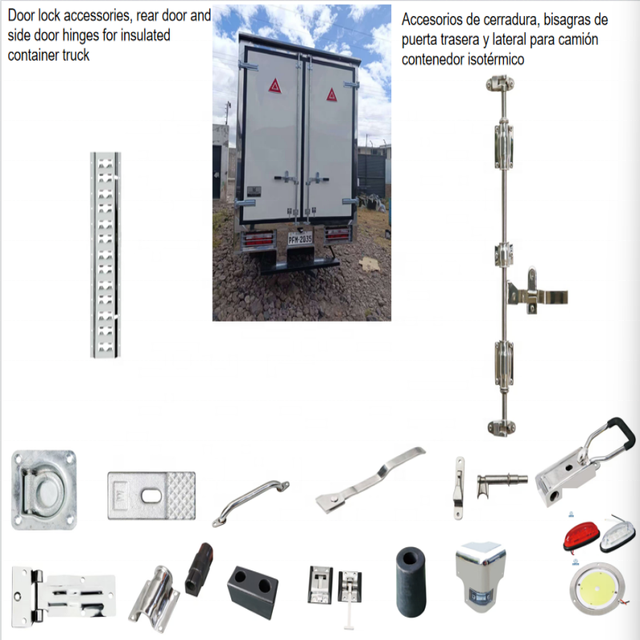 Galvanization Lock Assembly for the Rear Door of a Refrigerated Container Truck Doors Lock Parts Container Door Lock Handles