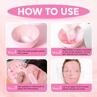 Masque en gel DIY personnalisé avec logo, soin coréen pour la peau, blanchissant, collagène, poudre peel-off, masques en gelée anti-âge pour le visage et le corps