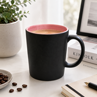 Tasses à café en céramique personnalisables et écologiques de 11 oz, durables, vierges pour sublimation, à changement de couleur thermique, personnalisables