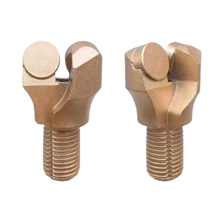 Punta da trapano diamantata PDC Speedmade da 30 mm di alta qualità, punte per bulloni di ancoraggio a lama intera, forgiata, resistente all'usura, in materiale 45CrNiMoV per l'industria mineraria - Product Image 1