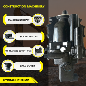 Bomba de Doble Pistón de Alta Resistencia VOE11015458 PVE21+V10, Antidesgaste, Alta Presión, para Minería y Sitios de Construcción con Polvo - Product Image 2