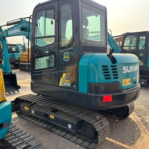Mini-excavatrice hydraulique Sunward 60 & 60E 70 d'occasion (95% neuve) à vendre & Mini-excavatrice sur chenilles d'occasion à bas prix, Sunward 60 d'occasion - Product Image 3