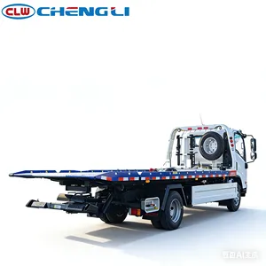 Factory Directly Sale I Suzu 190HP Road <b>Flatbed</b> Light Obstacle Wrecker <b>Truck</b> Tow <b>Truck</b> Heavy Tow <b>Truck</b> Roadside Emergency Rescue - Product Image 3