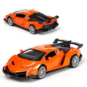 2021ที่ดีที่สุด-Saling รถหล่อ <span class=keywords><strong>Veneno</strong></span> 1/32รถรุ่นเปิดประตู Pullback โลหะผสมรถรุ่น - Product Image 4