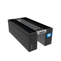 Centre de données micro-modulaire ZTMM Nebula avec allées chaudes/froides intégrées, charge informatique maximale de 145 kW, onduleur intégré, refroidissement en-rangée