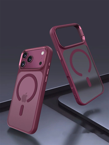 Funda Magnética Resistente para iPhone 18 Pro Max, Carcasa para Teléfono Móvil iPhone 18 Pro 17, Lente de Cámara Metálica, Logotipo Personalizado, Paquete - Product Image 3