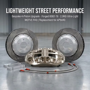 Nuevos modelos más flexibles R40, kit de frenos grandes forjados de 4 pistones con pinzas para 86, BRZ ZN6, ZC6, ZN8, ZD8, apto para rines de 17-19 <span class=keywords><strong>pulgadas</strong></span> - Product Image 1